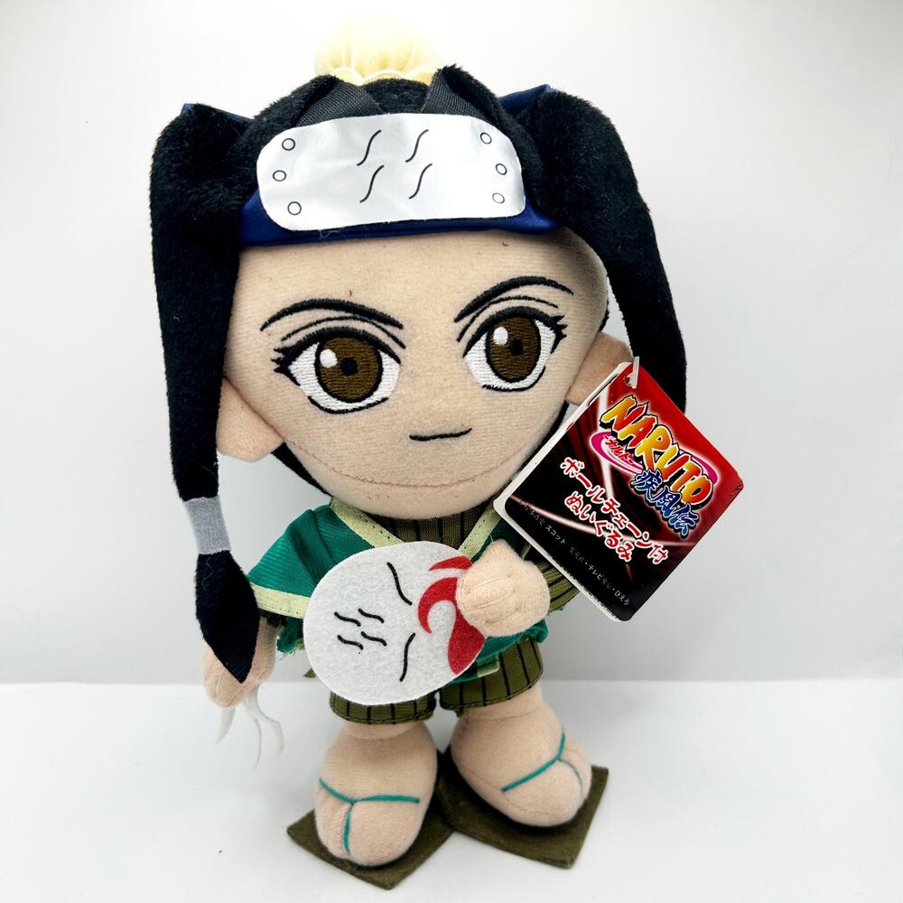 Anime Naruto Shippuden Haku Anbu Mask Japanese Plush Stuff Doll Figure Tag RARE